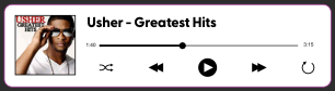 Player: Usher &ndash; Greatest Hits