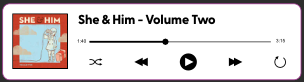 Player: She & Him &ndash; Volume Two